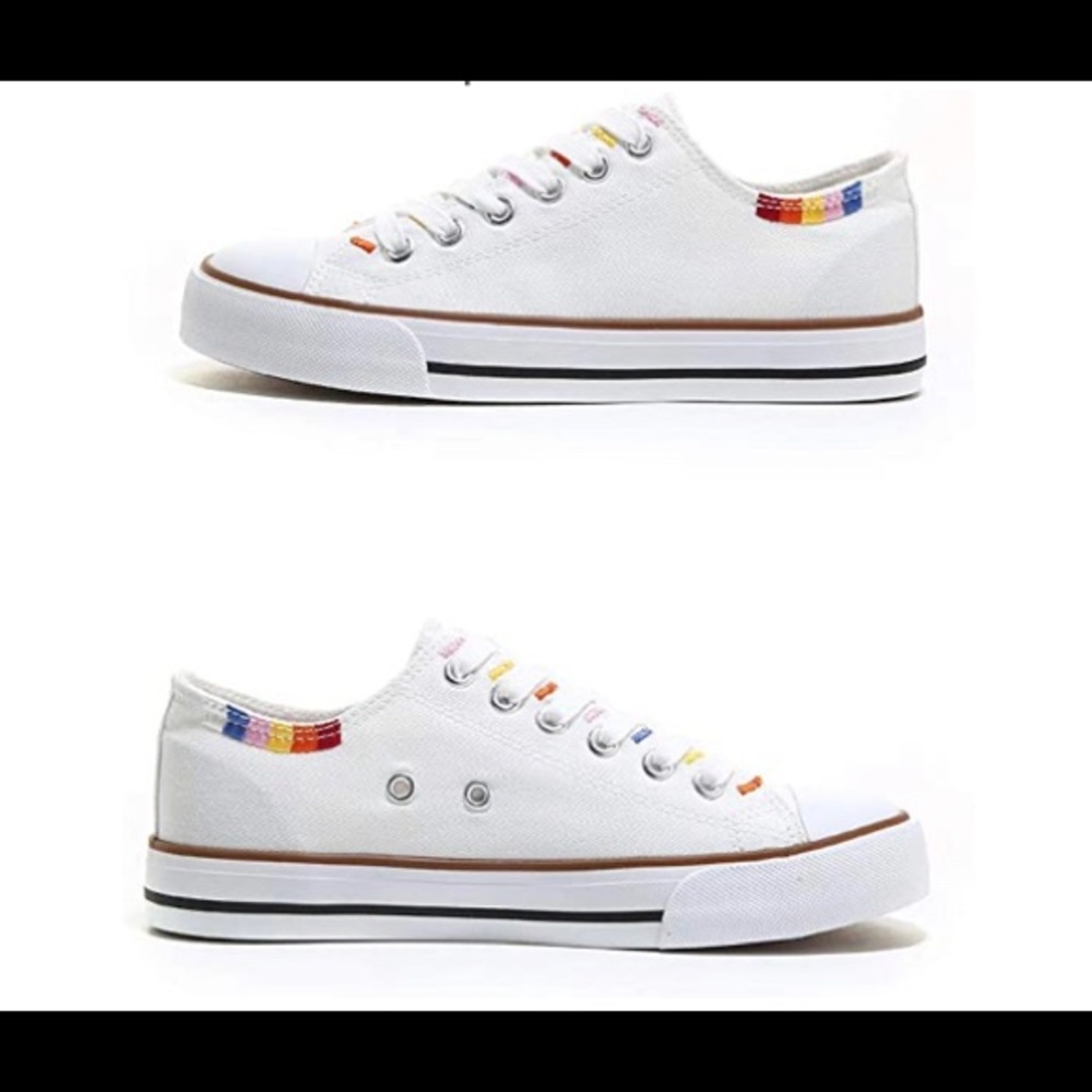 White Canvas Sneaker